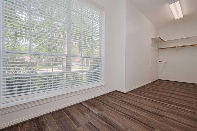 15014 Cabin Run Ln, Sugar Land, TX 77498 - walk in closet with dark wood-style flooring