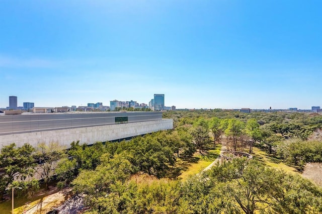 exterior space featuring a city view