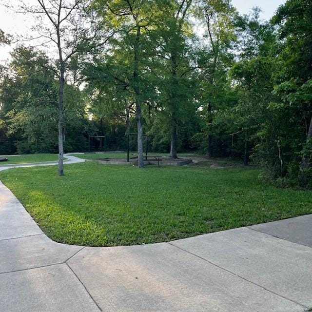 135 Bates Ct, Huntsville, TX 77320 - view of grassy yard