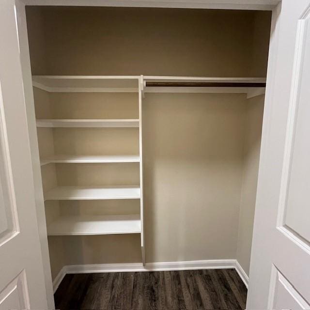 view of closet