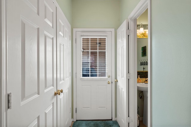 view of entryway