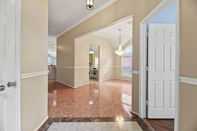 19814 Wren Forest Ln, Houston, TX 77084 - corridor with crown molding