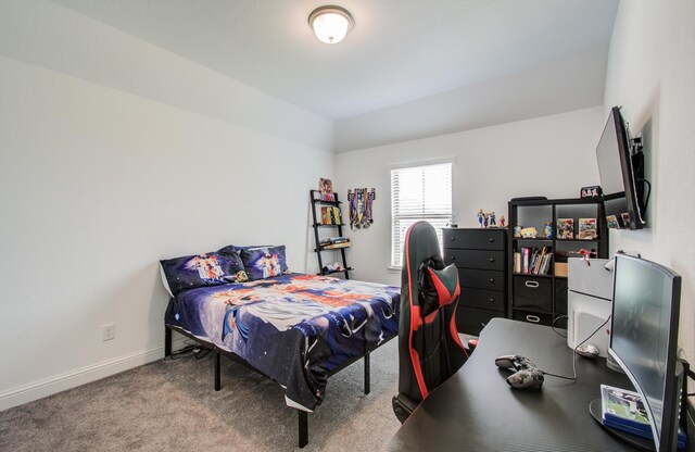 19018 Valentine Padlock Cir, Tomball, TX 77377 - bedroom featuring carpet, baseboards, and an office area