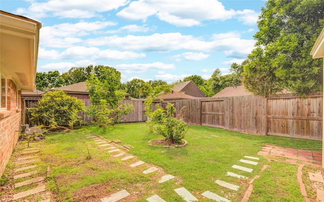 2706 Williams Grant St, Sugar Land, TX 77479 - view of yard featuring a fenced backyard