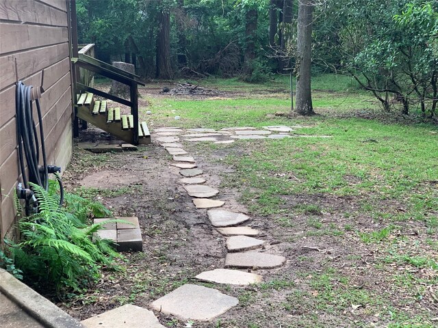 169 Lakeview Pnes, Livingston, TX 77351 - view of yard