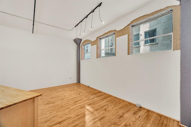 interior space featuring hardwood / wood-style flooring