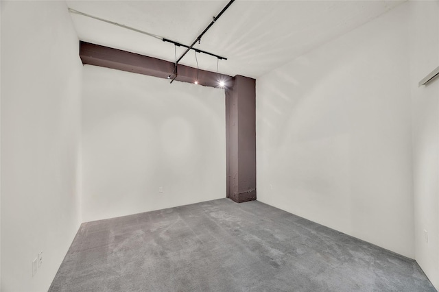 interior space featuring carpet floors