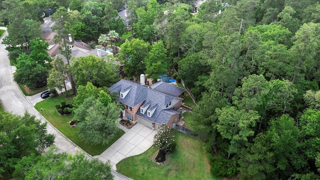 aerial view
