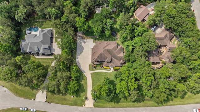 26111 Upper Beacon Pl, Montgomery, TX 77316 - bird's eye view with a residential view