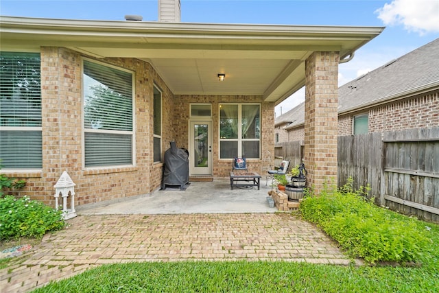 21023 Barrett Woods Dr, Richmond, TX 77407 - view of patio featuring fence