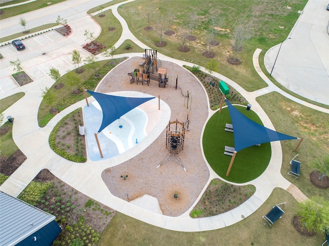 aerial view