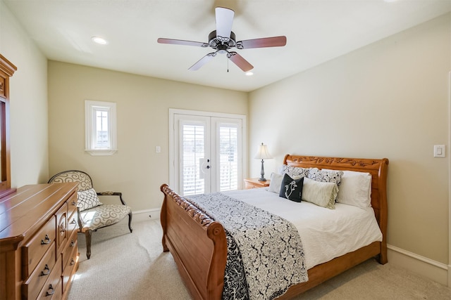 5336 Inker St, Houston, TX 77007 - bedroom with baseboards, multiple windows, and light colored carpet