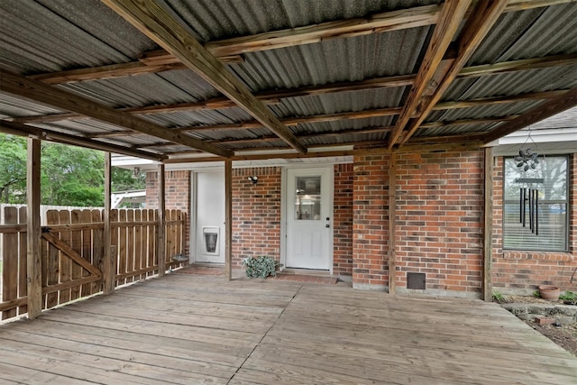 227 Oak Hollow St, Conroe, TX 77301 - wooden deck featuring fence
