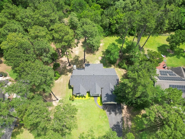 drone / aerial view