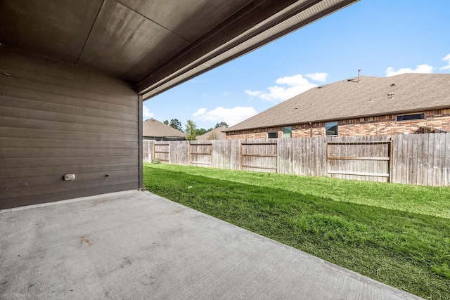 31214 Gullwing Manor Dr, Tomball, TX 77375 - view of patio with a fenced backyard