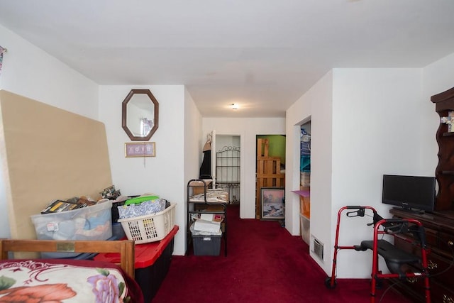 1817 Mcdaniel St, Houston, TX 77093 - bedroom with visible vents and carpet