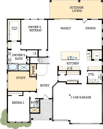 9707 Falling Leaf Dr, Missouri City, TX 77459 - property floor plan