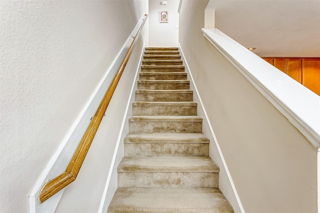 view of staircase