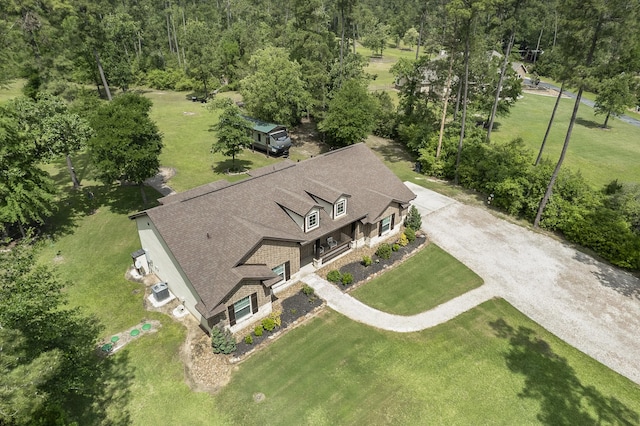 drone / aerial view