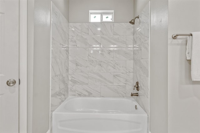 full bathroom with shower / tub combination