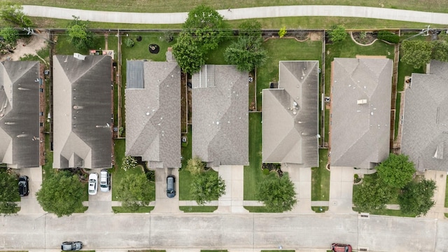 drone / aerial view featuring a residential view