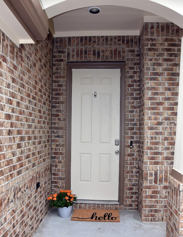 3009 Kurth Canyon Ct, League City, TX 77573 - doorway to property featuring brick siding