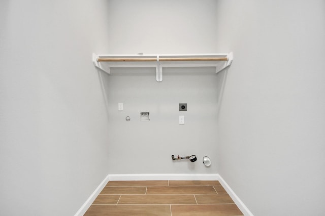 326 Gans St Unit A, Houston, TX 77029 - laundry room with hookup for an electric dryer, hookup for a gas dryer, laundry area, and hookup for a washing machine