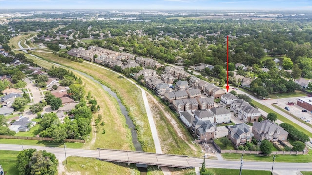 7824 Stoneyway Dr, Houston, TX 77040 - drone / aerial view featuring a residential view