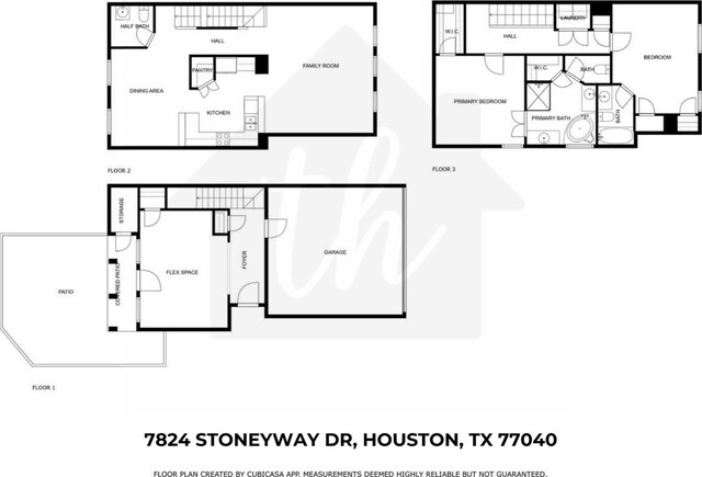 7824 Stoneyway Dr, Houston, TX 77040 - plan