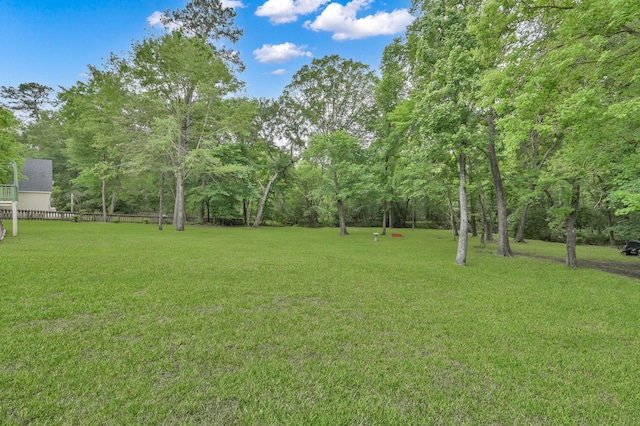 5 Highland Hollow Dr, Conroe, TX 77304 - view of yard