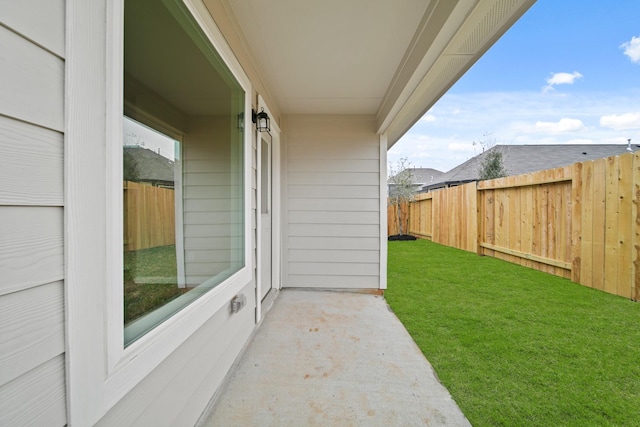 1372 Mount Blanc Path, Conroe, TX 77301 - view of yard with a fenced backyard