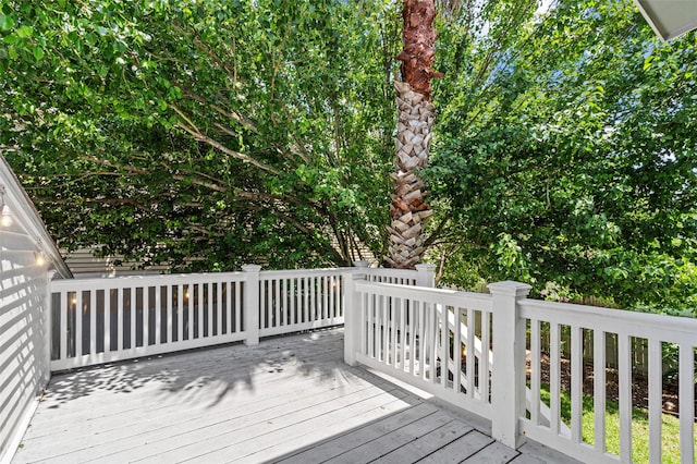 view of deck