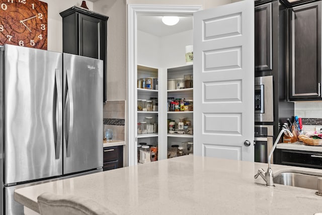 3422 Leaning Willow Dr, Katy, TX 77494 - pantry featuring a sink