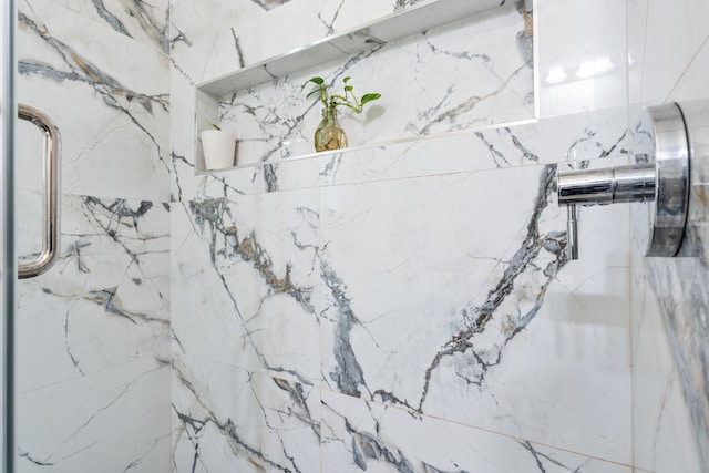 3422 Leaning Willow Dr, Katy, TX 77494 - interior details featuring a marble finish shower