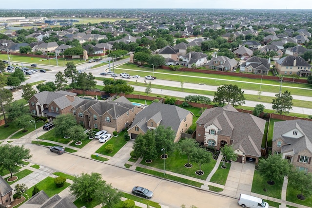 3422 Leaning Willow Dr, Katy, TX 77494 - aerial view featuring a residential view