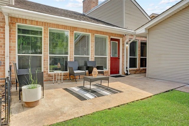 view of patio