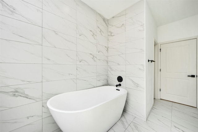 600 Rd 5105, Cleveland, TX 77327 - full bathroom with marble finish floor and a soaking tub