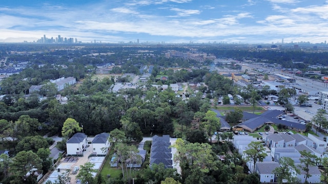 540 Janisch Rd Unit F, Houston, TX 77018 - drone / aerial view featuring a residential view and a view of city