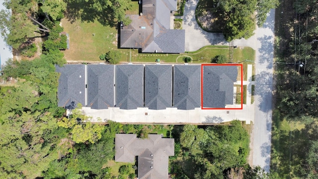 540 Janisch Rd Unit F, Houston, TX 77018 - bird's eye view