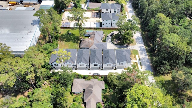 540 Janisch Rd Unit F, Houston, TX 77018 - bird's eye view with a residential view