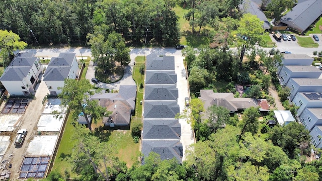 540 Janisch Rd Unit F, Houston, TX 77018 - drone / aerial view with a residential view