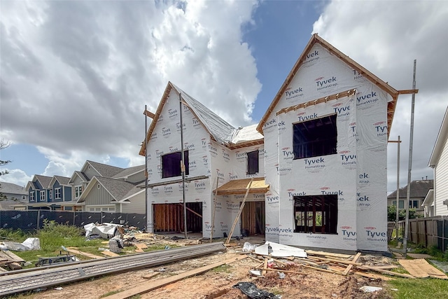 1725 Ebony Ln, Houston, TX 77018 - view of unfinished property