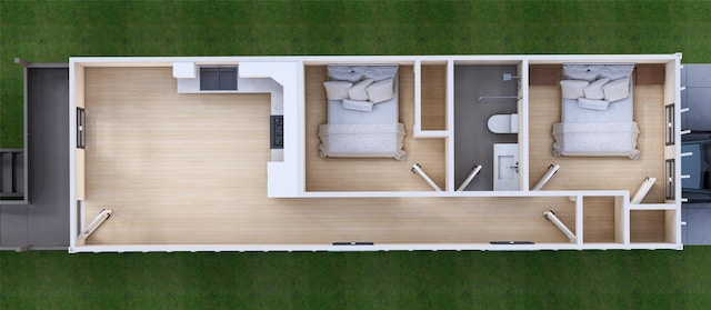 1411 30th St, Galveston, TX 77550 - floor plan / room layout