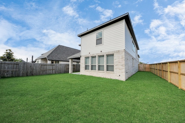 4166 Colony Ln, Missouri City, TX 77459 - back of house with brick siding