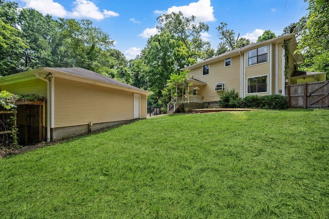 40206 Colfax Rd, Magnolia, TX 77354 - view of yard