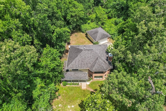 40206 Colfax Rd, Magnolia, TX 77354 - aerial view of property and surrounding area