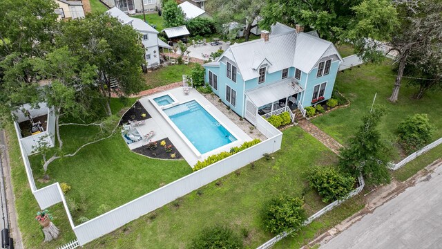 aerial view