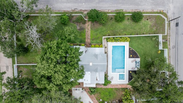 drone / aerial view