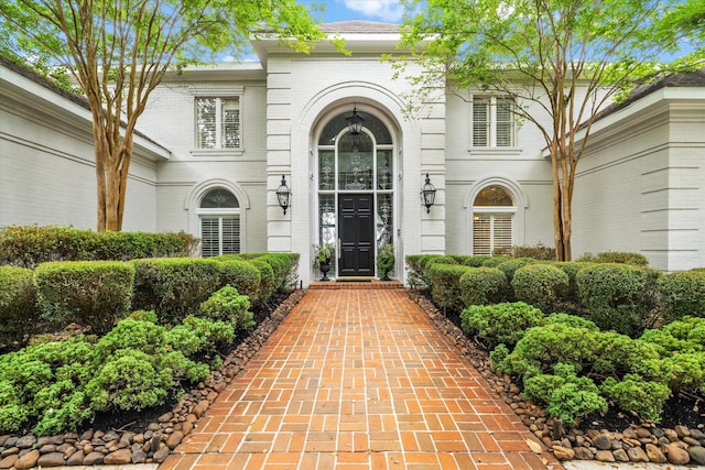 1623 Scenic Shore Dr, Kingwood, TX 77345 - entrance to property with brick siding