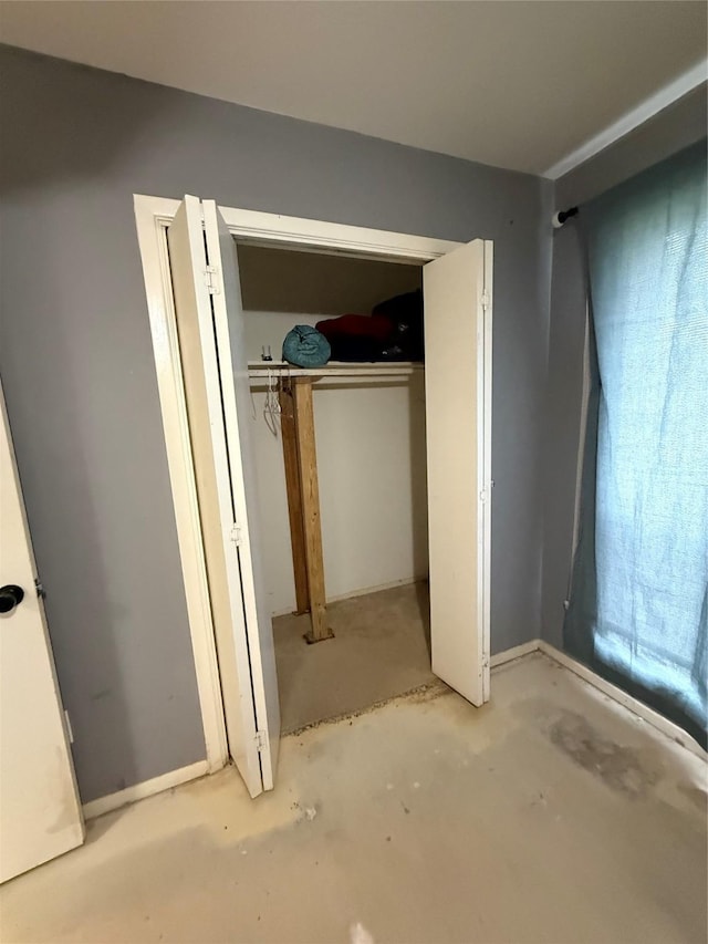 view of closet